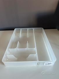 Portaposate plastica Excelsa Rainbow 6 scomparti