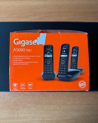 Set Telefono ufficio casa gigaset as690 trio