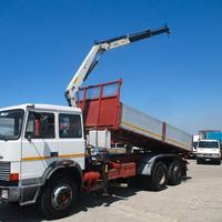 Iveco 175-24 3 ASSI GRU PM 8000/2S +RIBALTABILE TR