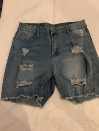 Pantaloncini jeans donna