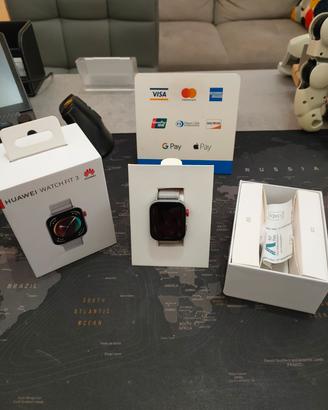 HUAWEI  WATCH  FIT  3 SILVER GARANZIA 