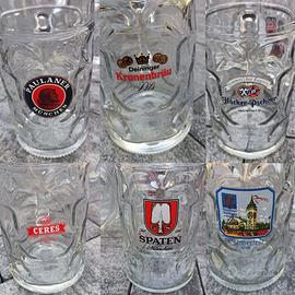 Lotto 40 BOCCALI BIRRA da 1 Litro.