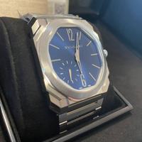 Bulgari octo finissimo blu nuovo ref 103431