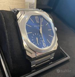 Bulgari octo finissimo blu nuovo ref 103431