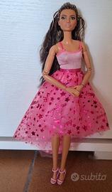 Vestito da festa di Barbie