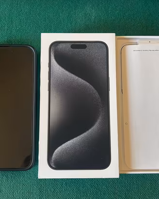 Iphone 15 pro max 256 gb nero