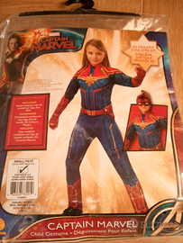 Costume Captain Marvel bimba