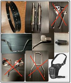 Cerchio marmitte pompa manubrio .. Harley Davidson
