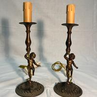 Coppia Candelabri Elettrici