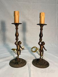 Coppia Candelabri Elettrici