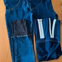 Pantaloni Freddy effetto jeans