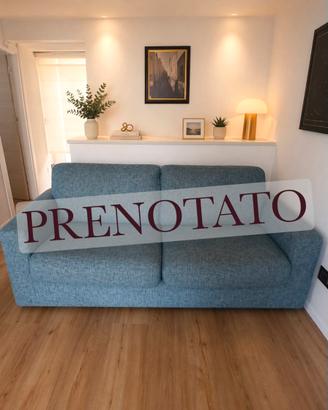Divano Letto Ribalta BARETE (Poltronesofà) col.Blu