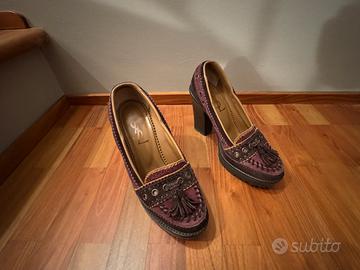 Mocassino YSL camoscio tg.36