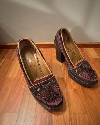 Mocassino YSL camoscio tg.36