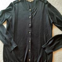 Cardigan Burberry blu donna