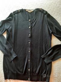 Cardigan Burberry blu donna