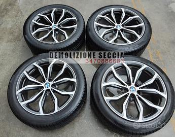 04 Cerchi e gomme BMW X3 ,X5,X6 20p bicolor - g01,