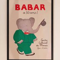 Poster Babar 50×70