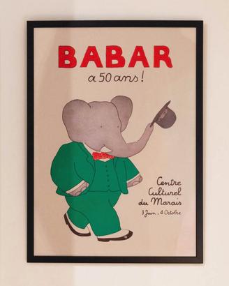 Poster Babar 50×70