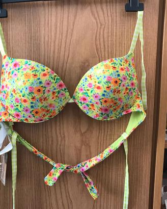 Reggiseno push-up bikini Calzedonia floreale