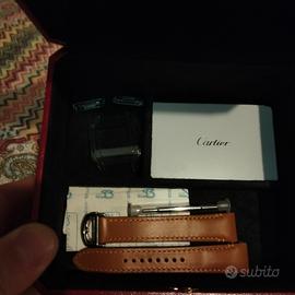 cartier Santos 2025 bianco  medio