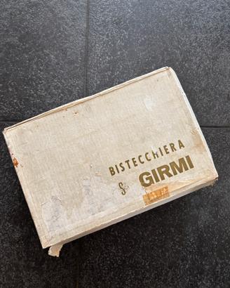 Bistecchiera vintage in acciaio marca Girmi