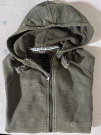 Felpa con cappuccio e zip Calvin Klein Jeans