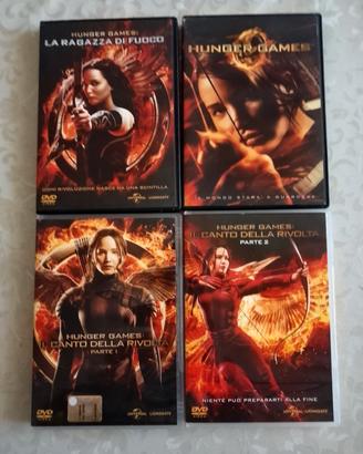 Saga Completa Hunger Games in DVD 