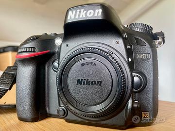 Nikon D610 FX - 19700 scatti - Full Frame