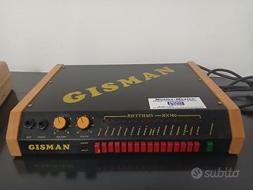 Gisman RN160 Drum Machine Analogica Vintage Rara M