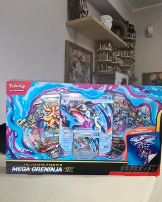 collezione premium mega Greninja ex SEALED 
