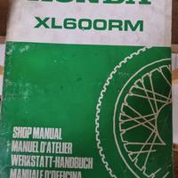 manuale D'officina honda xl 600 rm