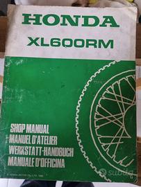 manuale D'officina honda xl 600 rm