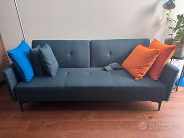 Divano letto 3 posti Beliani Lucan NUOVO