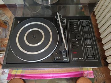 Giradischi stereo telefunken 1001s con casse