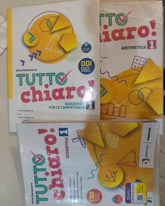 Tutto Chiaro 1 (aritmetica+geometria+quaderno)