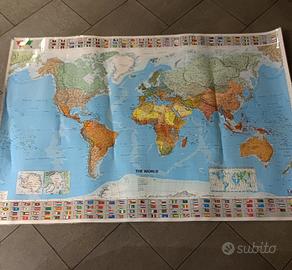Cartina del mondo