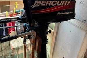 Motore fuoribordo MERCURY 6hp 4 tempi