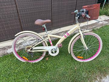 Bicicletta bambina 8/9 anni (24")