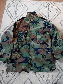 giacca militare mimetica
