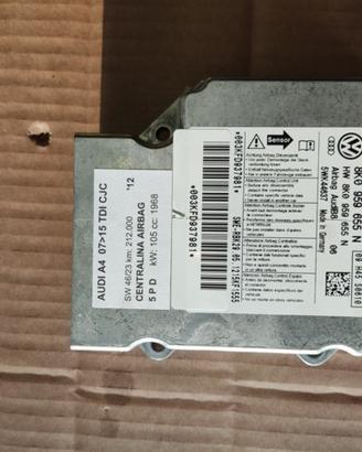 Centralina airbag AUDI A4 del 2012
