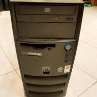 Case computer fisso con mainboard, ram e processor