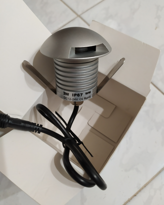 Faretti led calpestabili a bassa tensione