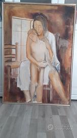 Quadro di Carlo Barzaghi con firma, 102x73cm