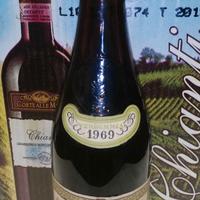 Bottiglia vino barbaresco 1969 - vintage