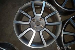 1 Cerchio In Lega Da 17" Per Grande Punto Abarth