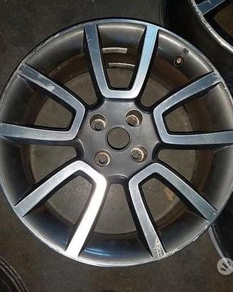 1 Cerchio In Lega Da 17" Per Grande Punto Abarth