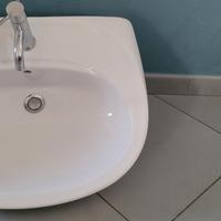 Lavabo Ceramica Dolomite Garda con miscelatore