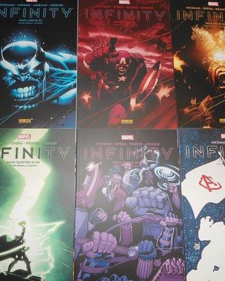 FUMETTI INFINITY  completo ( marvel miniserie )
