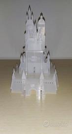 Castello di plastica per modellismo